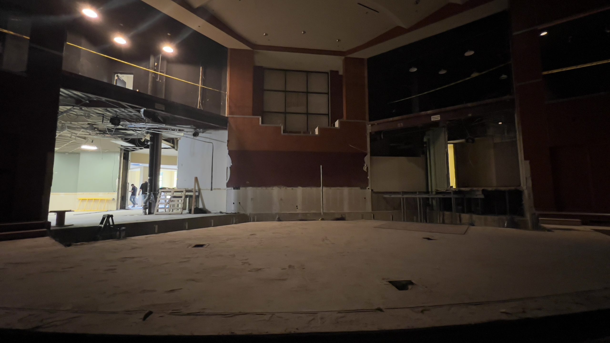 Worship Stage renovation – progress photo #2